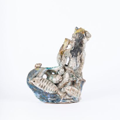 Vicente GANDIA (1935–2009)
Mermaid
Glazed...