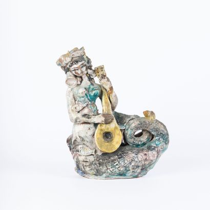 Vicente GANDIA (1935–2009)
Mermaid
Glazed...