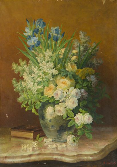 Eugène Marguerite CALMANT (1848-1903)
Vase...