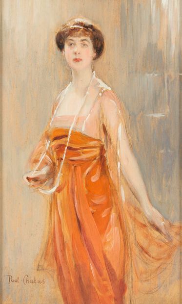 Paul Emile CHABAS (1869-1937)
Elegant
Oil...