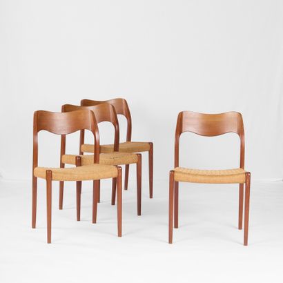 . Niels Otto MØLLER (1920–1982) 
Set of 4...