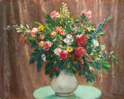 Marcel COSSON (1878-1956)
Vase of flowers...