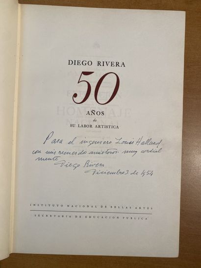 GAMBOA. DIEGO RIVERA, 50 Years of His Artistic...