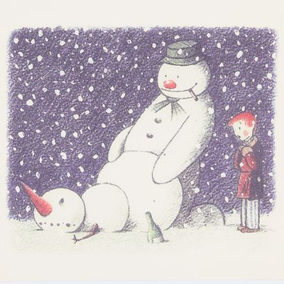 Banksy (né en 1974)
Rude snowman X-mas, 2006
Lithographie...