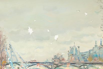 Jean RIGAUD (1912 - 1999)
Paris, le Pont...
