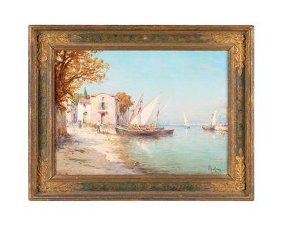 Henry MALFROY (1895-1944)
Martigues
Oil on...