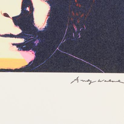 Andy Warhol (1928 - 1987) d'après
Navy Blue...