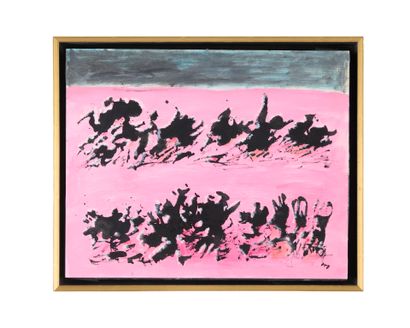 Henri MICHAUX (1899-1984)
Untitled, 1984
Oil...