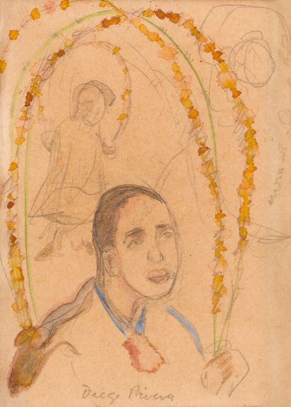 Diego RIVERA (1886-1957)
Woman and child...