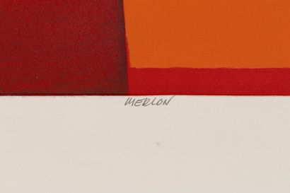 Bertrand DORNY (1931-2015)
Merlon
Aquatint...