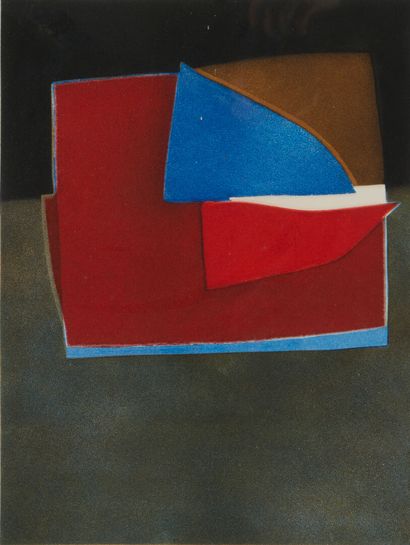 Bertrand DORNY (1931-2015)
Broken form
Aquatint...