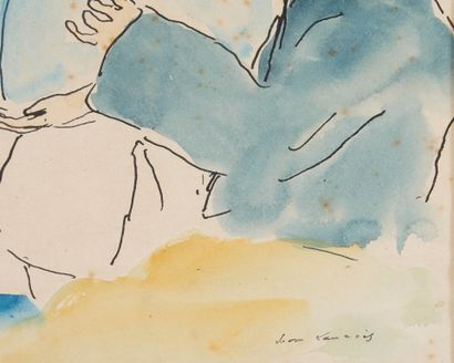 Jean LAUNOIS (1898-1942)
Opium smokers
Ink...