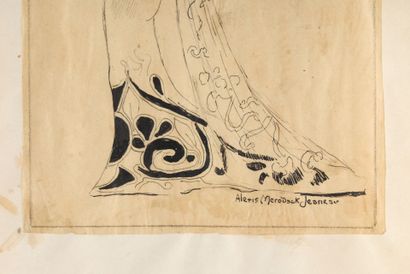 Alexis MERODACK-JEANEAU (1873-1919)
Woman...