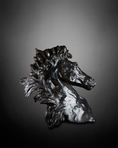 José MARIA DAVID (1944-2015)
Horse head
Brown...