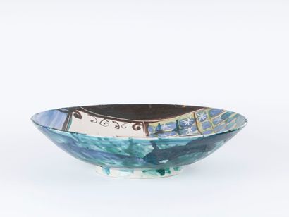 Vicente GANDIA (1935–2009)
Round glazed ceramic...