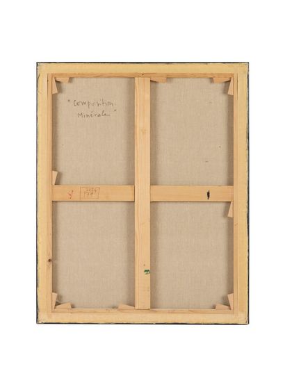 Gabriel GODARD (1933-2023)
Composition minérale,...