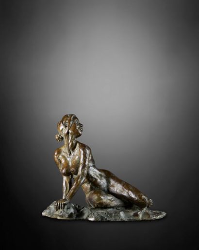 Arnaud KASPER (b. 1962)
Femme étendue, 2001
Bronze...