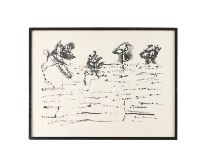 Henri MICHAUX (1899-1984)
Untitled, 1967
Acrylic...