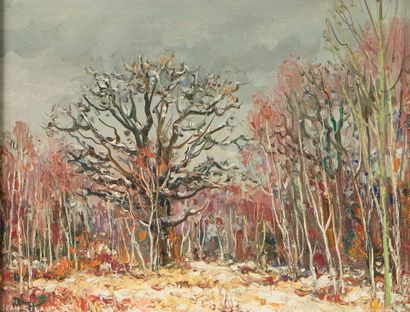 Jean RIGAUD (1912 - 1999)
La Ferté Himbault...