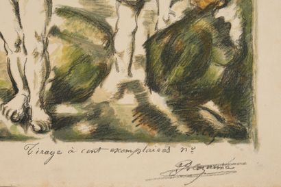 Paul CEZANNE (1839-1906)
Les Baigneurs (large...