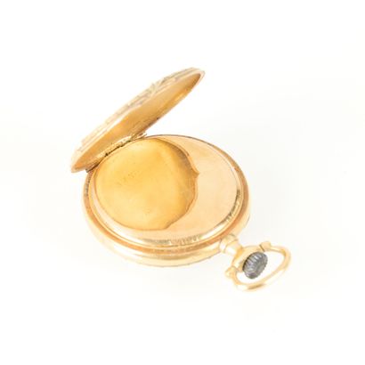 Gold collar watch, Louis XVI style decoration,...