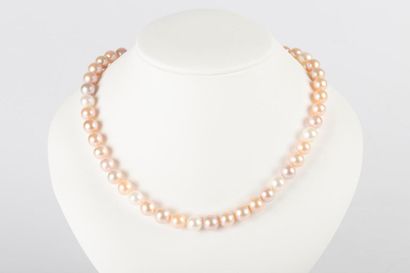 9.5 - 10 mm diameter natural cultured pearl...