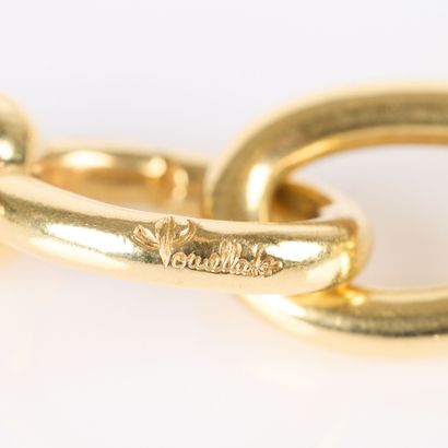 POMELLATO. Important necklace in fancy gold....