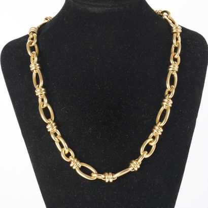 POMELLATO. Important necklace in fancy gold....