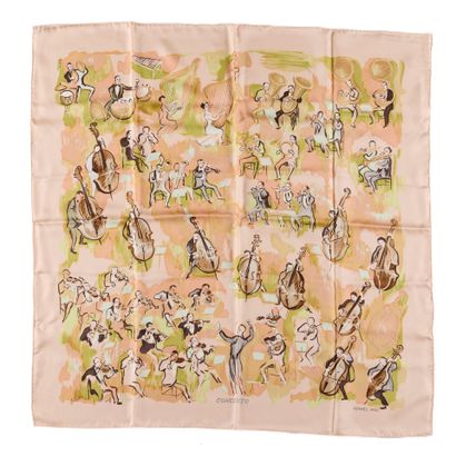 HERMES. Silk square 