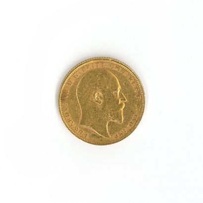 1 gold coin: sovereign 1902
