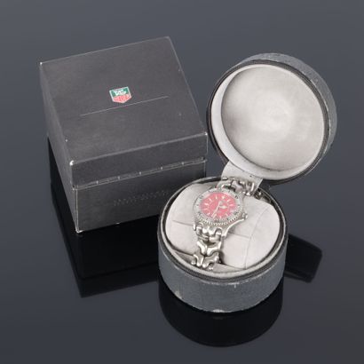 TAG HEUER. Steel wristwatch, model WG111C...