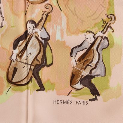HERMES. Silk square 