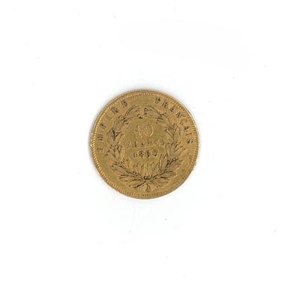 1 gold coin: 10 FF 1860 A