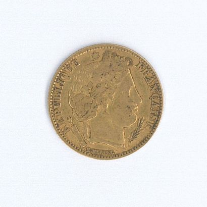 1 gold coin: 10 FF Cérés 1851 A