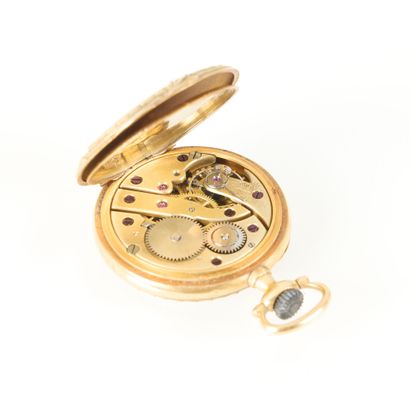 Gold collar watch, Louis XVI style decoration,...