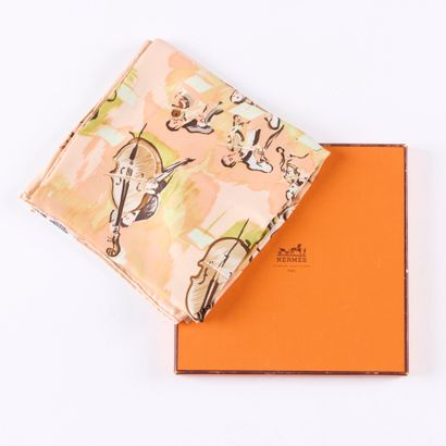 HERMES. Silk square 