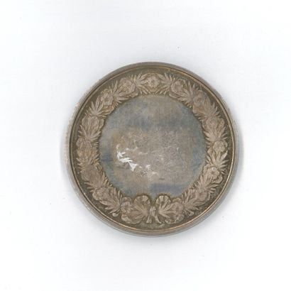 Silver wedding medal, DOMARD (after), not...
