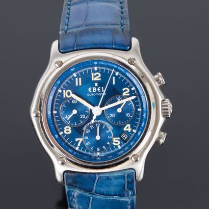 EBEL. Steel watch bracelet model 1911 Chronographe;...