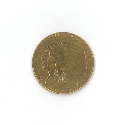 1 gold coin: $5 US, 1909