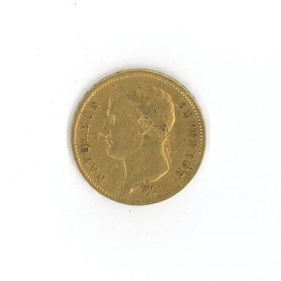 1 gold coin: 40 FF 1811 A