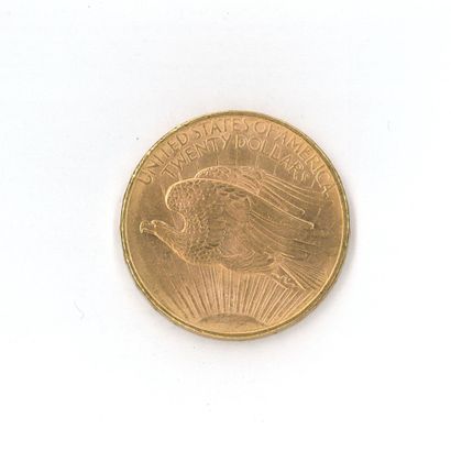 1 gold coin: $20 US 1908 D