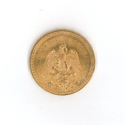 1 monnaie or : 50 Pesos Mexique 1821 - 1...