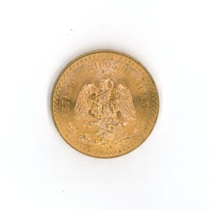 1 monnaie or : 50 Pesos Mexique 1821 - 1...