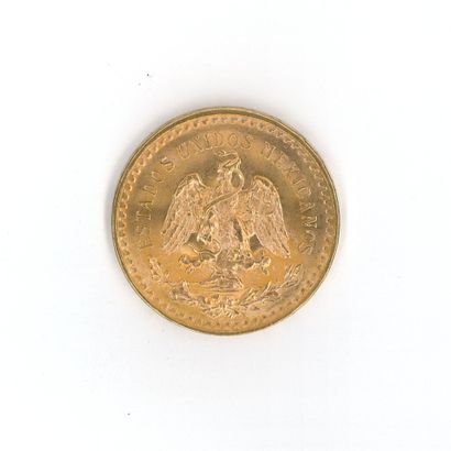 1 monnaie or : 50 Pesos Mexique 1821 - 1...