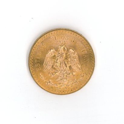 1 monnaie or : 50 Pesos Mexique 1821 - 1...