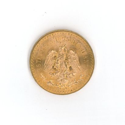 1 monnaie or : 50 Pesos Mexique 1821 - 1...