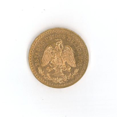 1 monnaie or : 50 Pesos Mexique 1821 - 1...