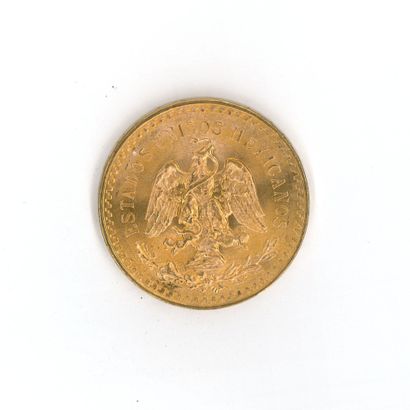 1 monnaie or : 50 Pesos Mexique 1821 - 1...