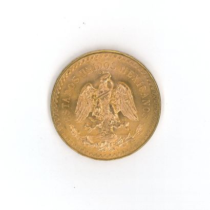 1 monnaie or : 50 Pesos Mexique 1821 - 1...