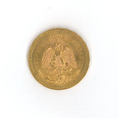 1 monnaie or : 50 Pesos Mexique 1821 - 1...